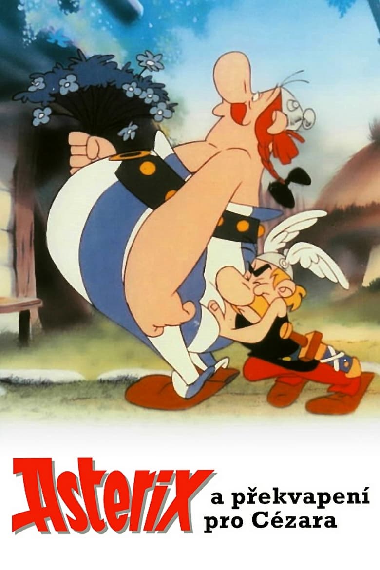 plakát Film Asterix a překvapení pro Cézara