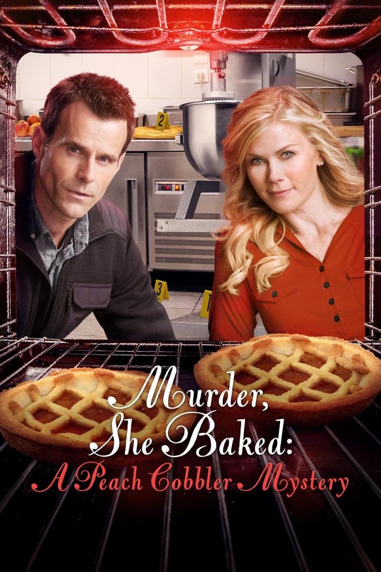 Plakát pro film “To je vražda, napekla: Záhada broskvového koláče”