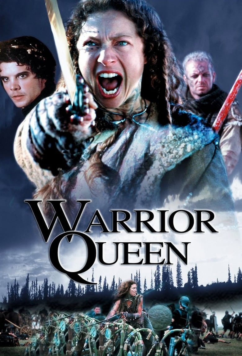 Plakát pro film “Královna bojovnice”