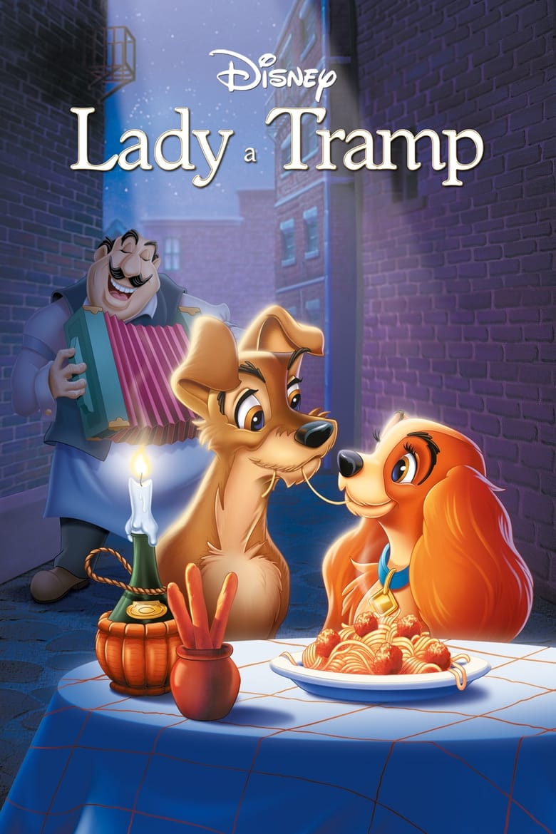 Plakát pro film “Lady a Tramp”