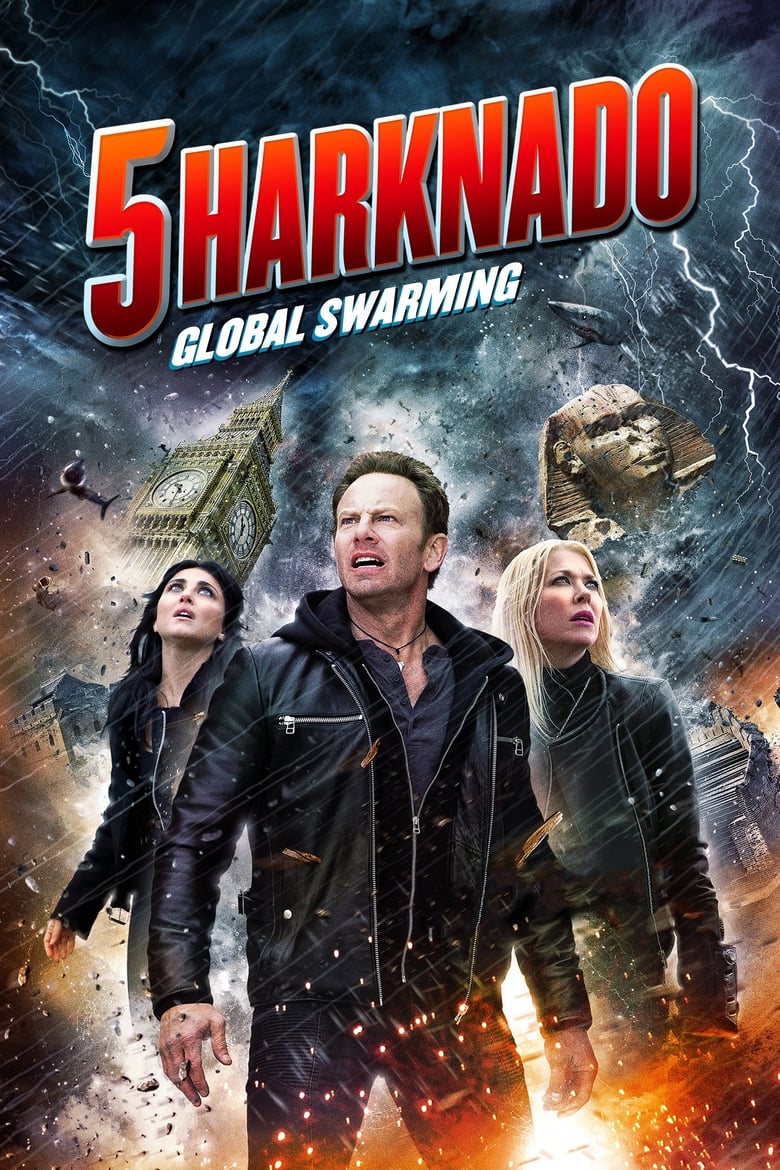 Plakát pro film “Žraločí tornádo 5”