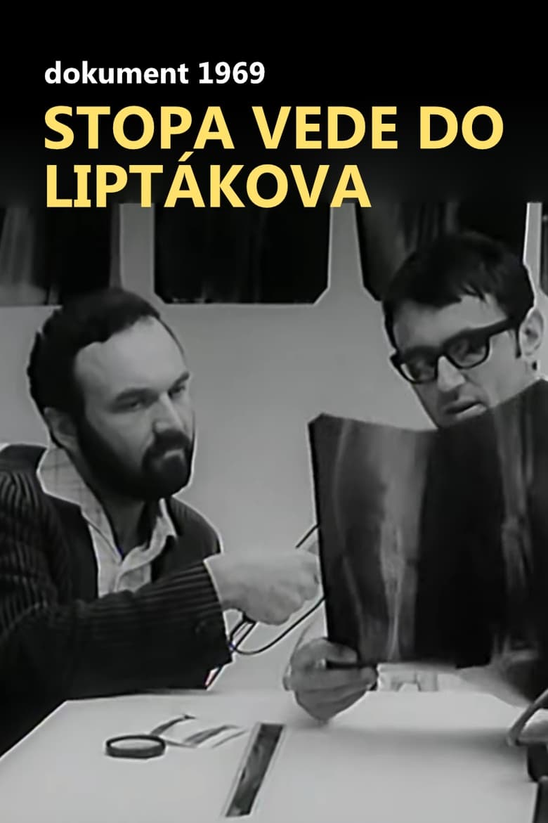 Plakát pro film “Stopa vede do Liptákova”