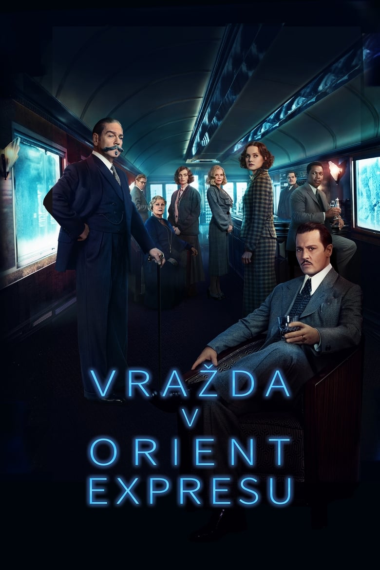 plakát Film Vražda v Orient expresu