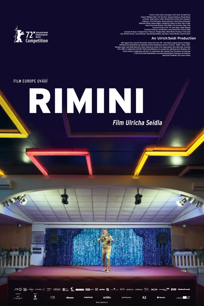 plakát Film Rimini