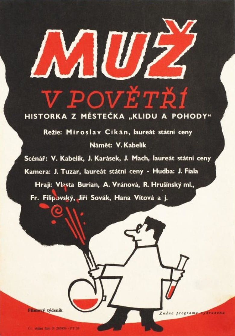 Plakát pro film “Muž v povětří”