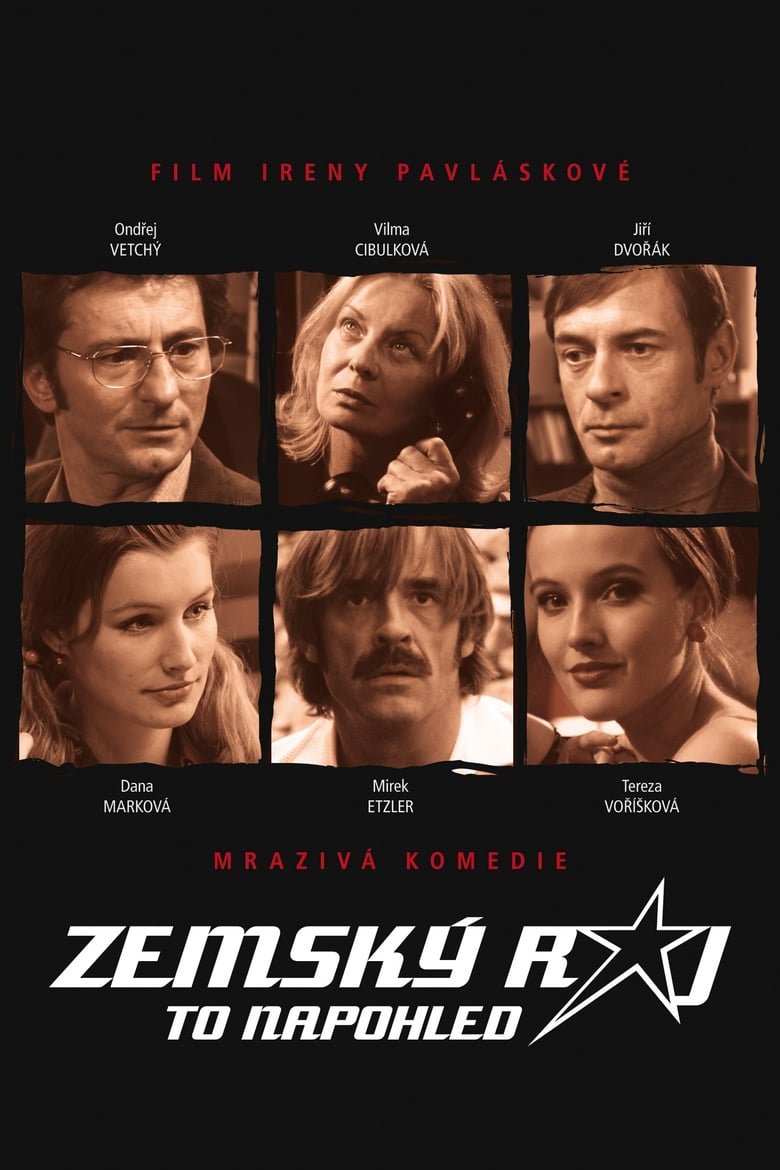 Plakát pro film “Zemský ráj to napohled”