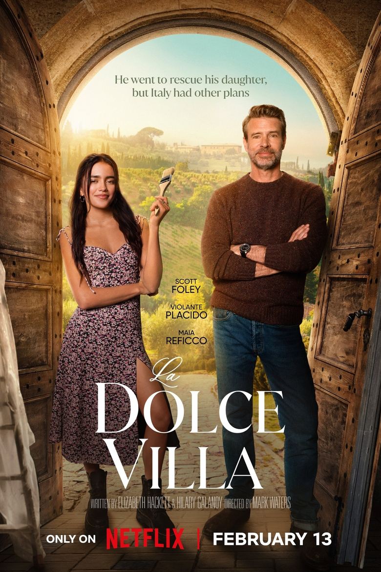 Plakát pro film “La Dolce Villa”