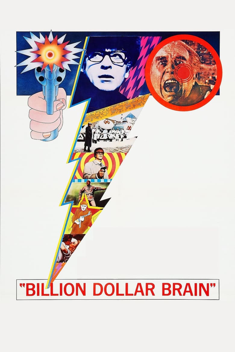 Plakát pro film “Mozek za miliardu dolarů”