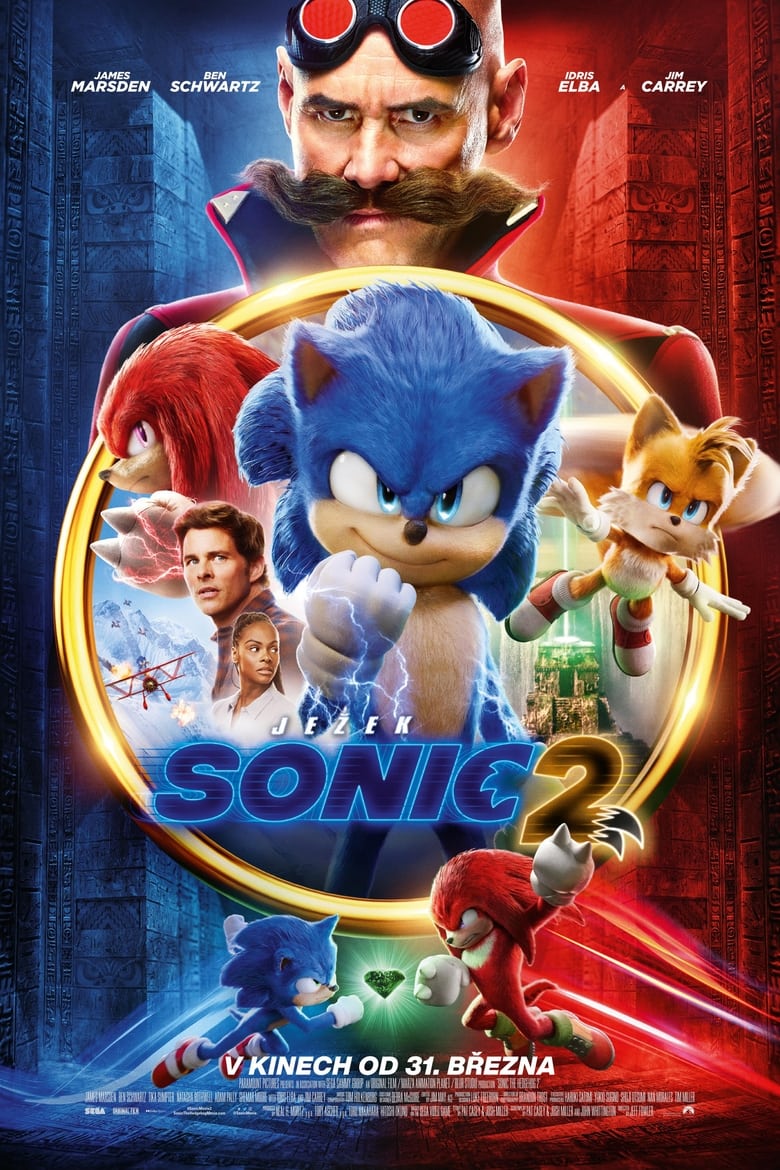 plakát Film Ježek Sonic 2