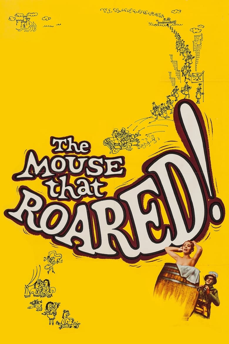 Plakát pro film “Myš, která řvala”