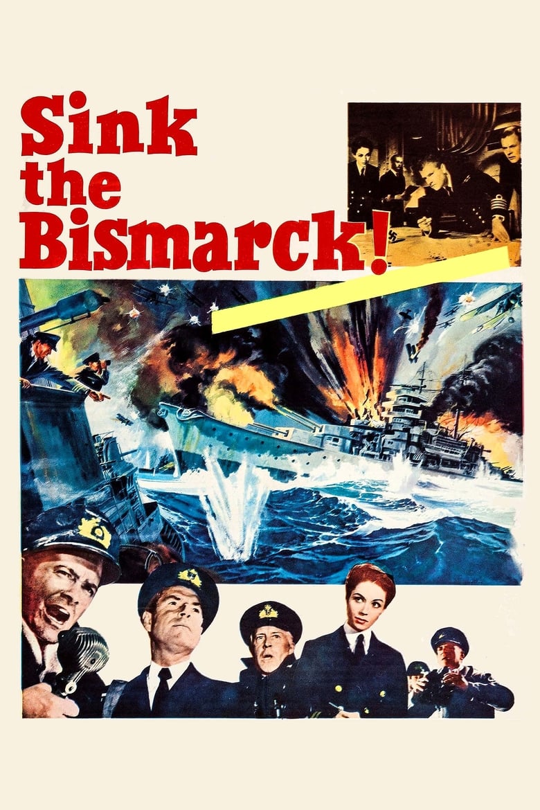 Plakát pro film “Potopte Bismarck!”