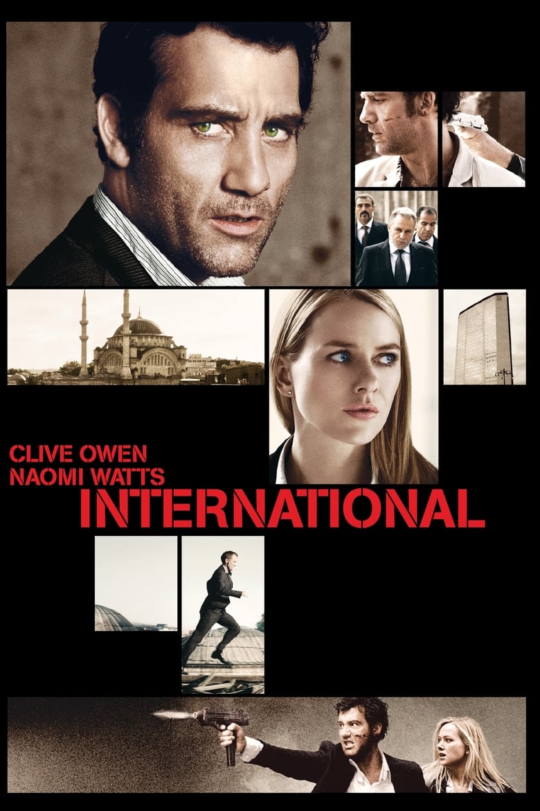 plakát Film The International