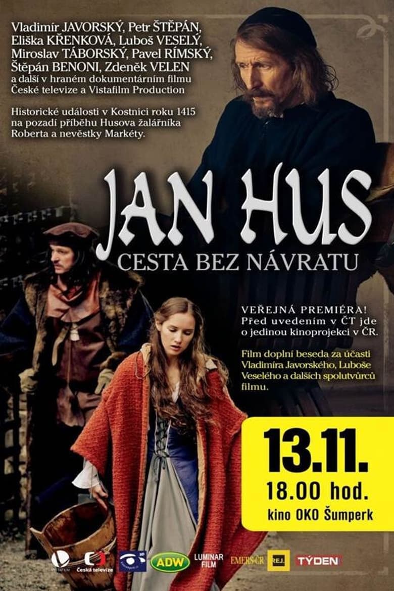 Plakát pro film “Jan Hus – Cesta bez návratu”