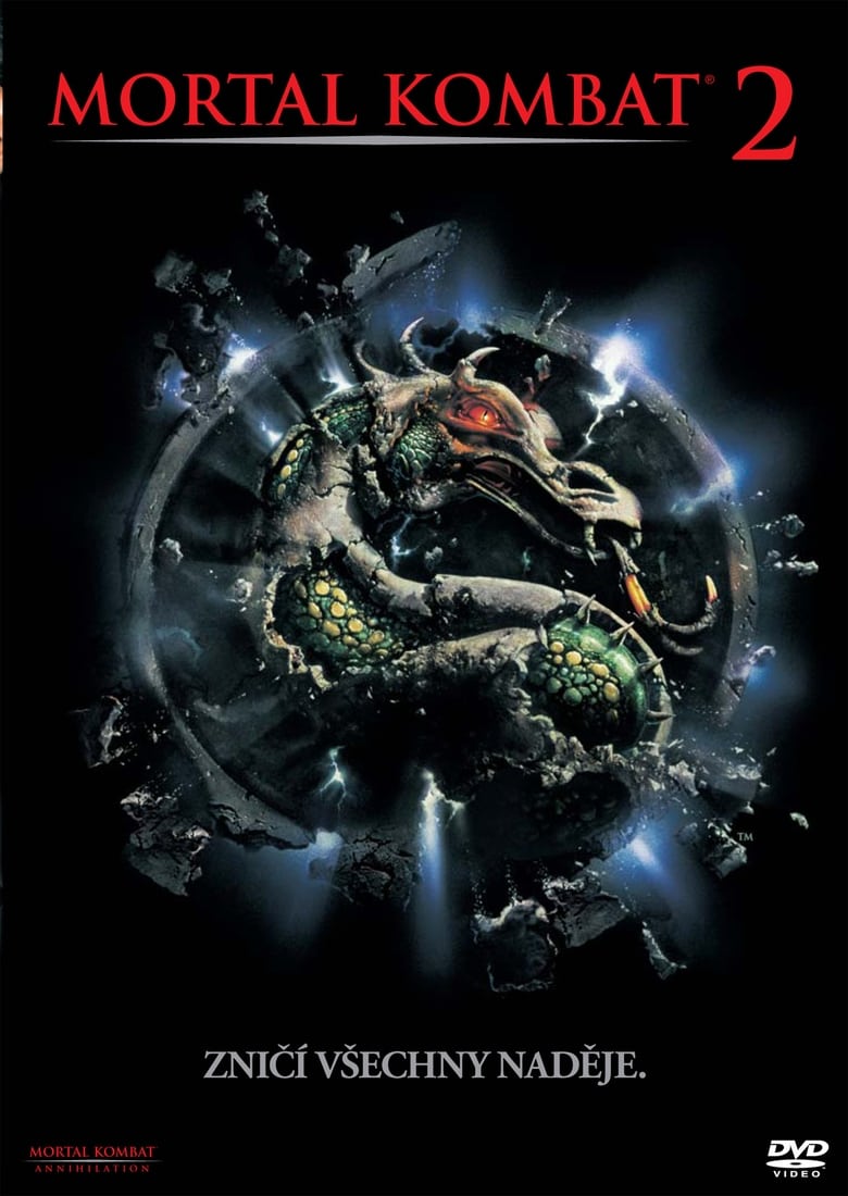 Plakát pro film “Mortal Kombat 2: Vyhlazení”