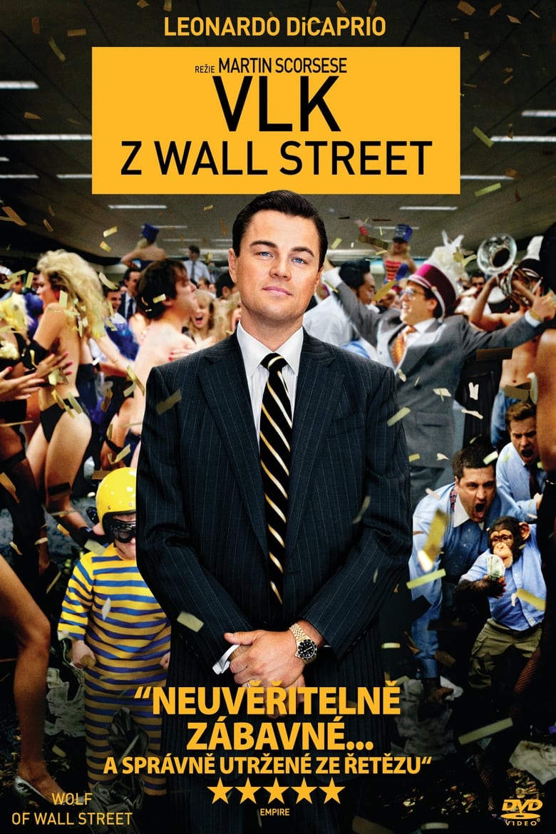 Plakát pro film “Vlk z Wall Street”