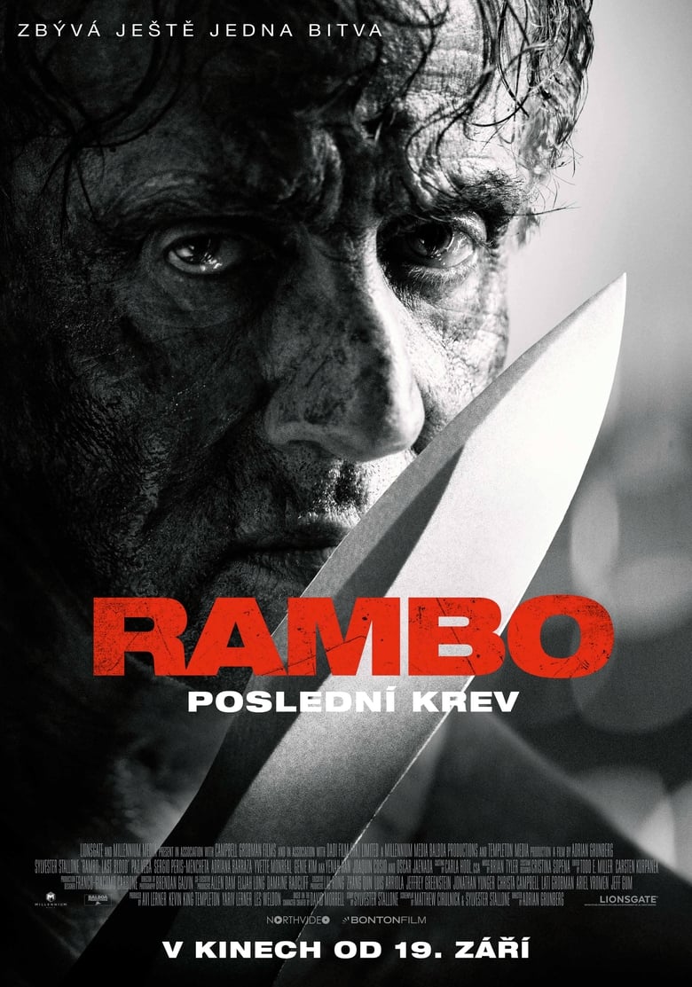 Plakát pro film “Rambo: Poslední krev”