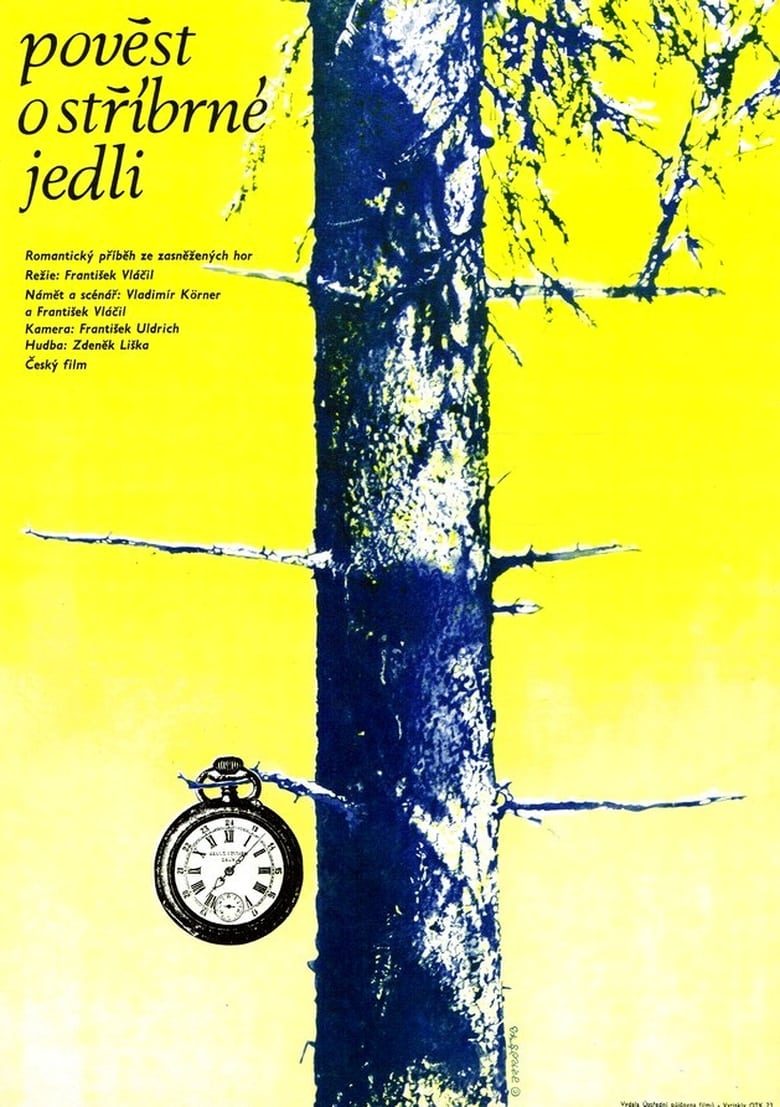 Plakát pro film “Povest o stribrne jedli”