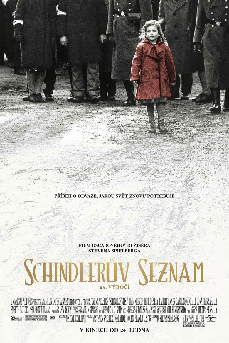 Plakát pro film “Schindlerův seznam”