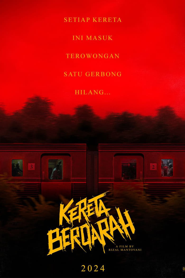 Plakát pro film “The Train of Death”