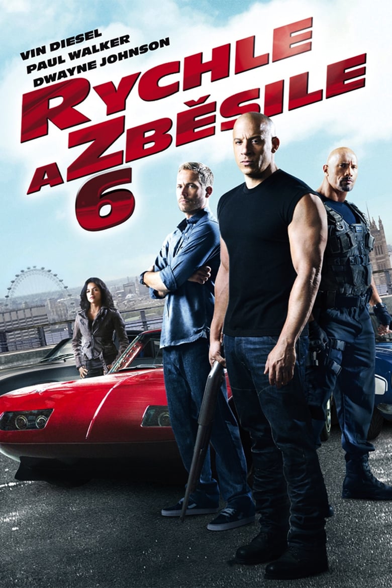 Plakát pro film “Rychle a zběsile 6”