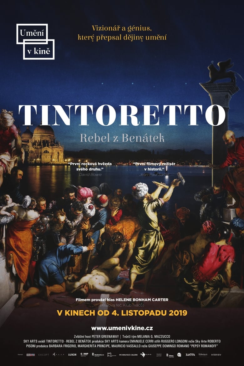 Plakát pro film “Tintoretto – rebel z Benátek”