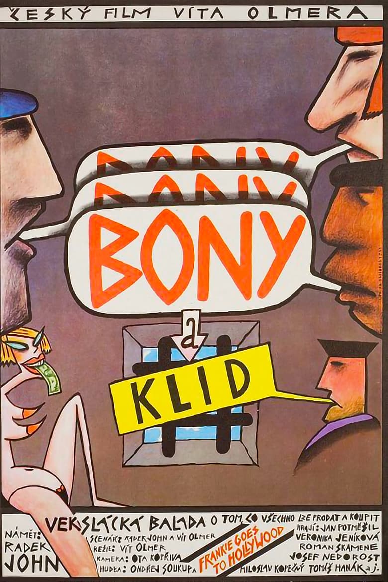 Plakát pro film “Bony a klid”