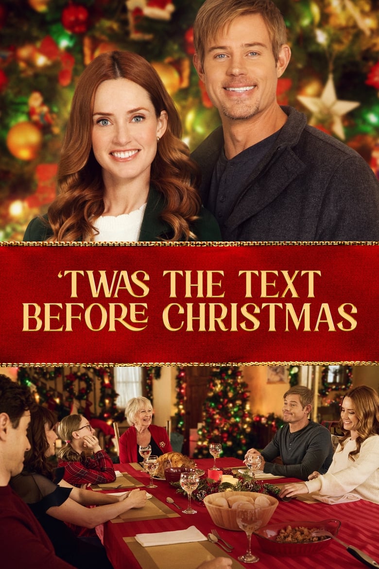 Plakát pro film “Twas the Text Before Christmas”