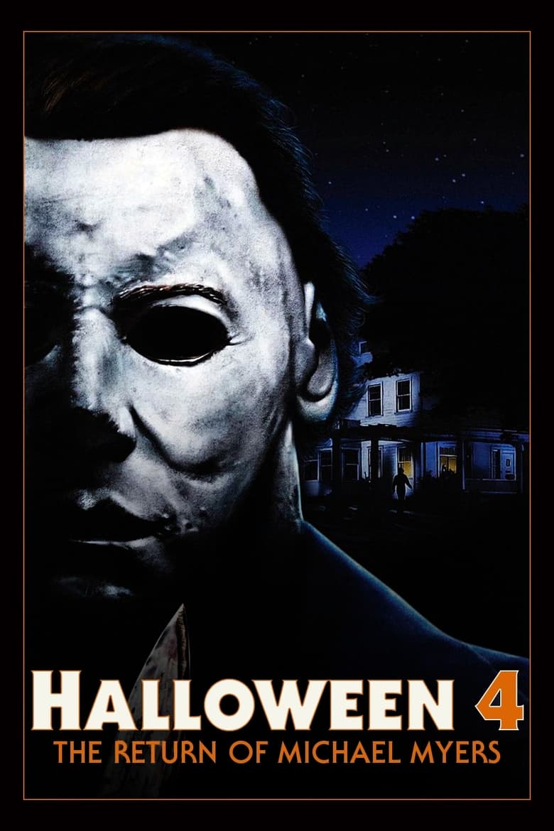 Plakát pro film “Halloween 4: Návrat Michaela Myerse”