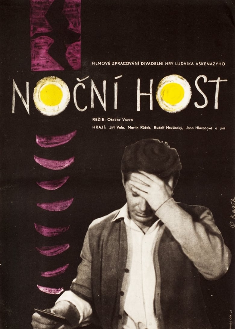 Plakát pro film “Noční host”