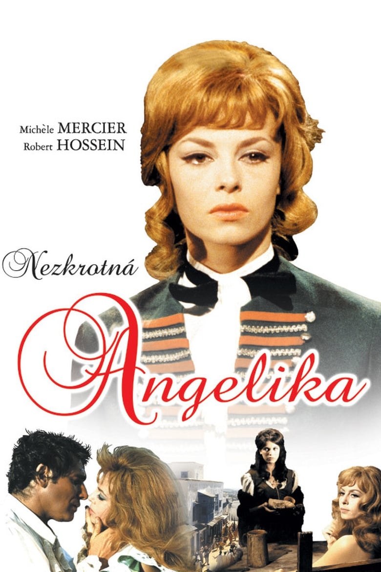 Plakát pro film “Nezkrotná Angelika”