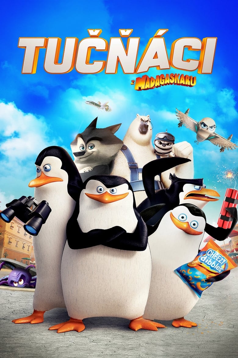 Plakát pro film “Tučňáci z Madagaskaru”