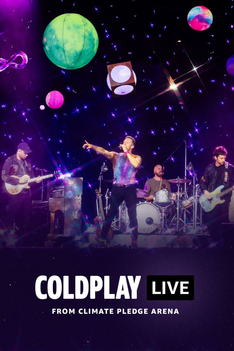 Plakát pro film “Coldplay Live from Climate Pledge Arena”