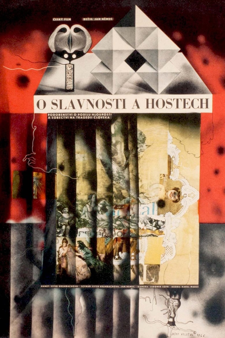 Plakát pro film “O slavnosti a hostech”
