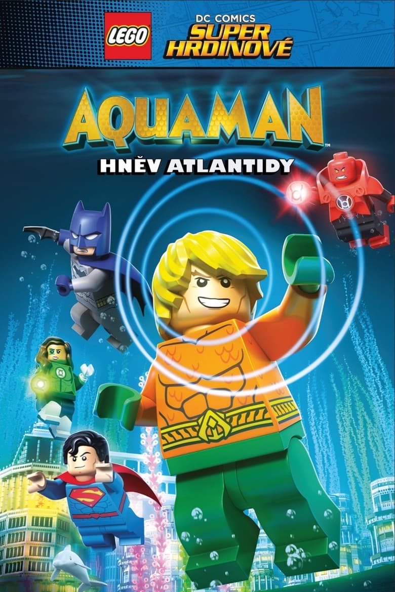 Plakát pro film “Lego DC Super hrdinové: Aquaman”