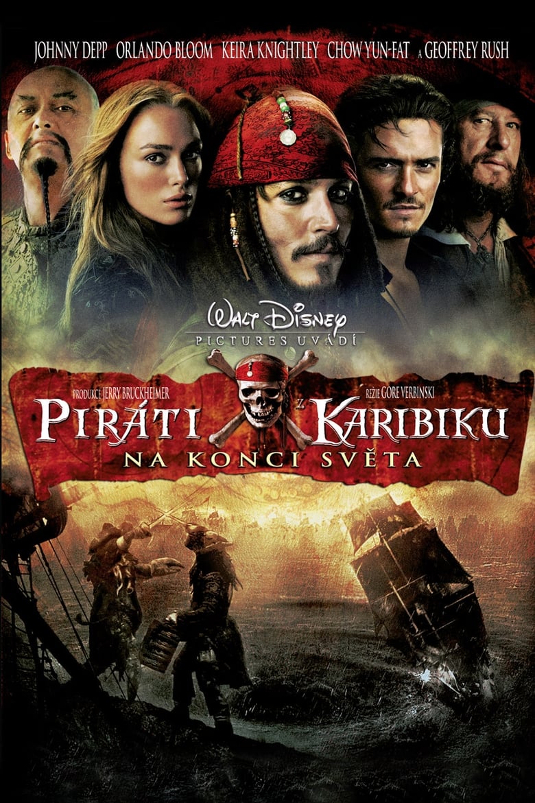 Plakát pro film “Piráti z Karibiku: Na konci světa”