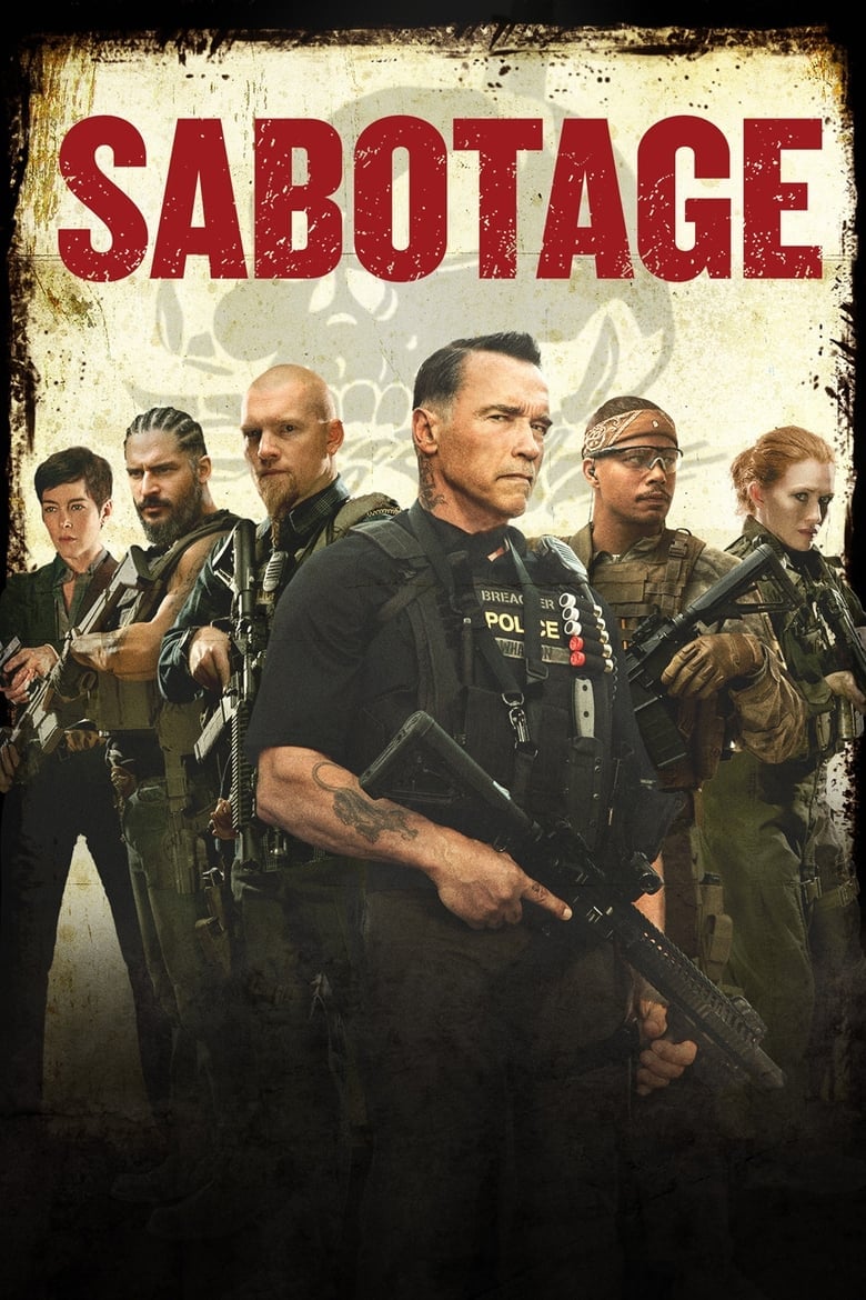 Plakát pro film “Sabotáž”