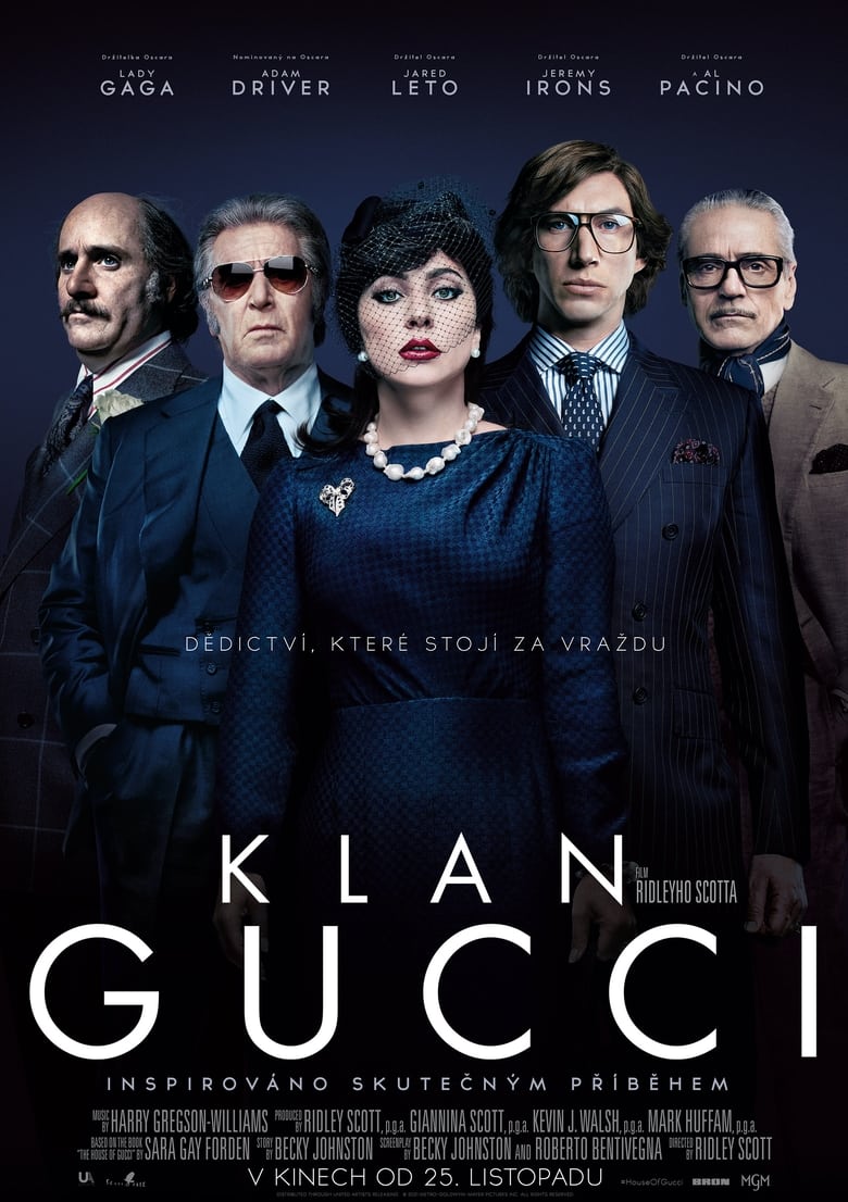Plakát pro film “Klan Gucci”