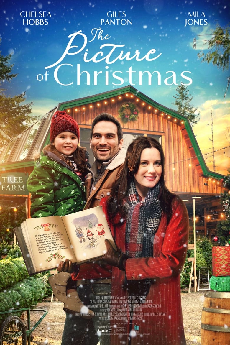 plakát Film Vánoce jako malované