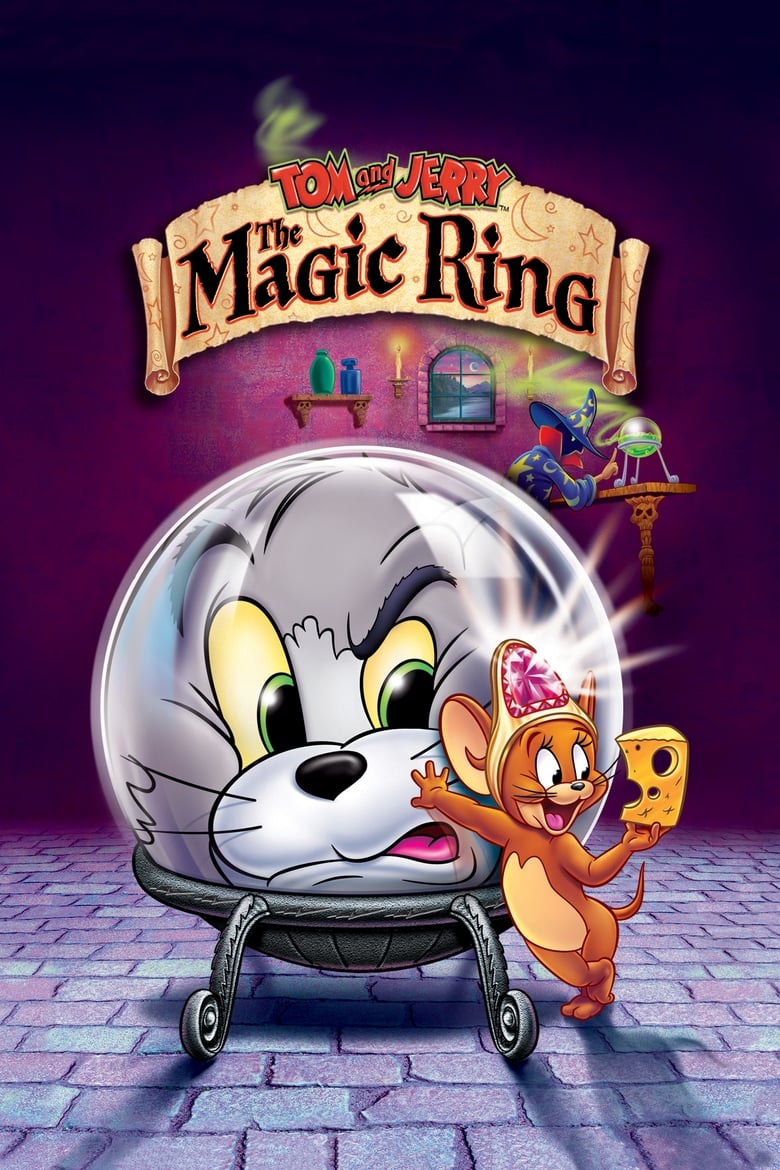 Plakát pro film “Tom a Jerry: Kouzelný prsten”