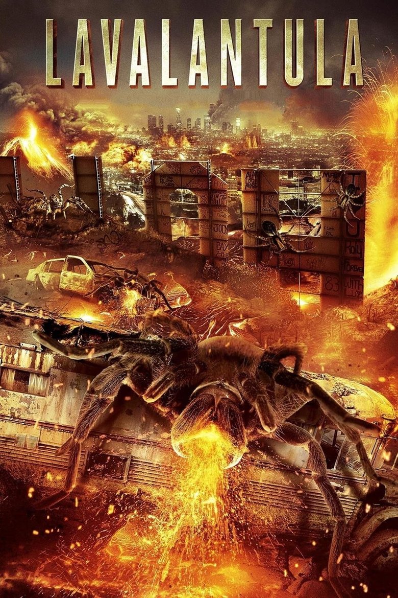 Plakát pro film “Turbotarantule: Láva poraženým”