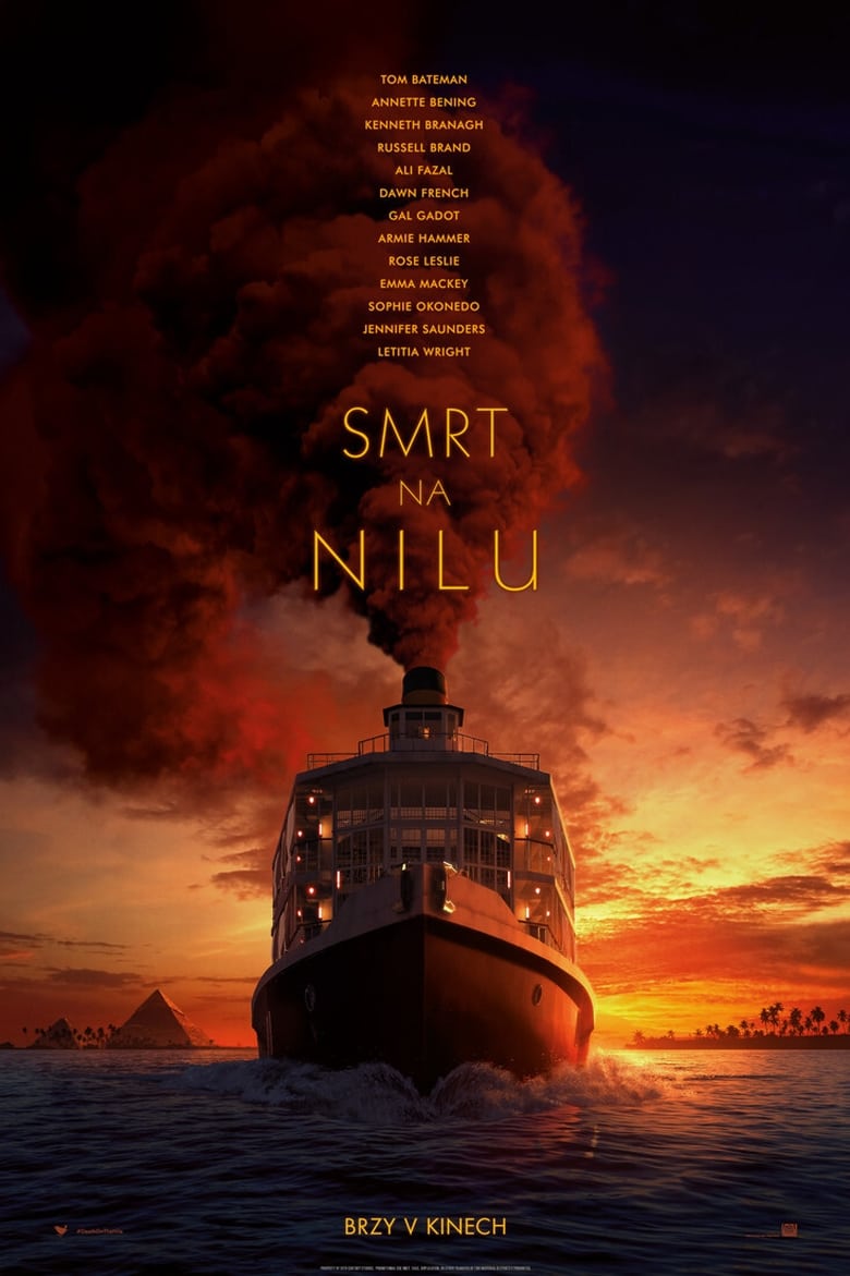 Plakát pro film “Smrt na Nilu”