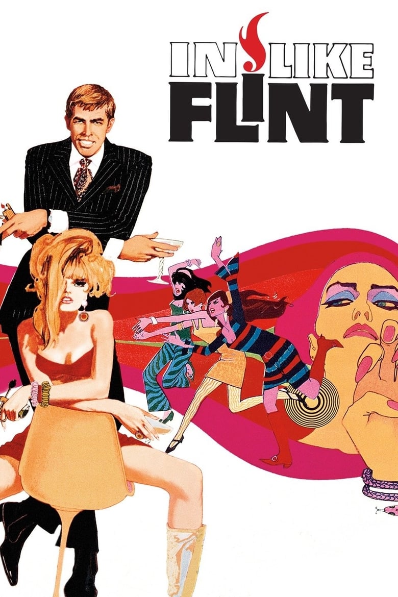 Plakát pro film “Náš muž Flint 2: Flint opět v akci”