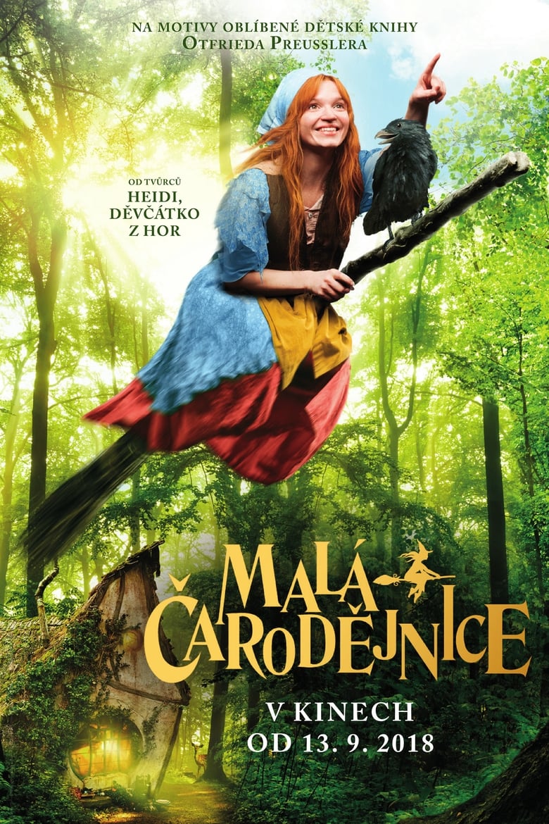 Plakát pro film “Malá čarodějnice”