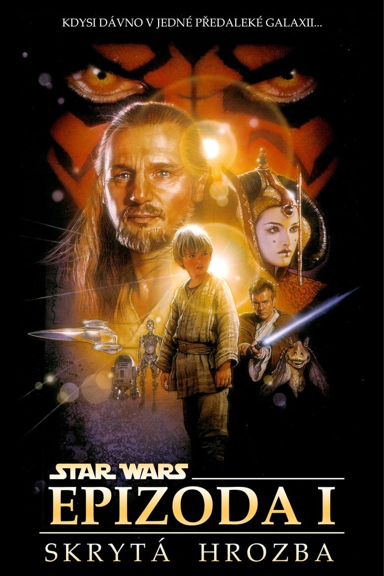 Plakát pro film “Star Wars: Epizoda I – Skrytá hrozba”