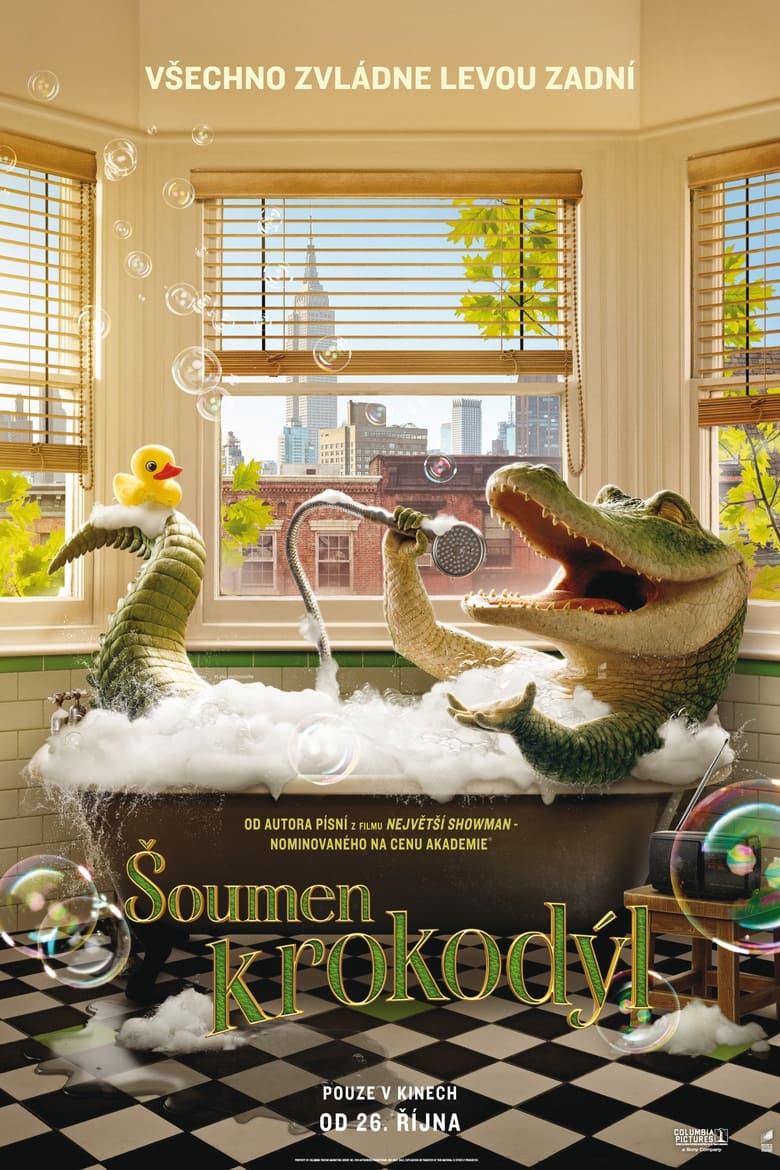 Plakát pro film “Šoumen krokodýl”