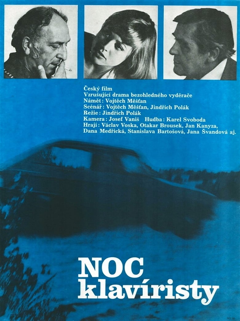 Plakát pro film “Noc klavíristy”