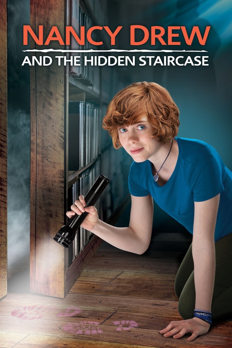Plakát pro film “Nancy Drew a tajemné schodiště”