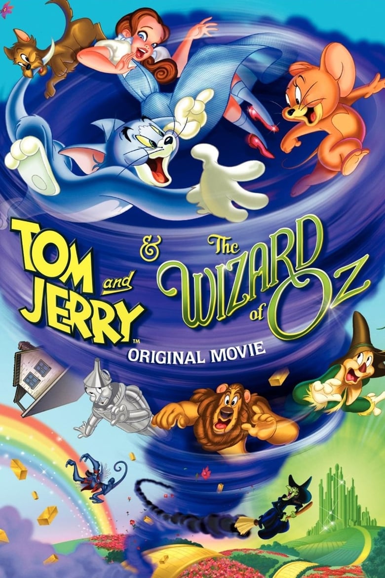 Plakát pro film “Tom a Jerry: Čaroděj ze země Oz”