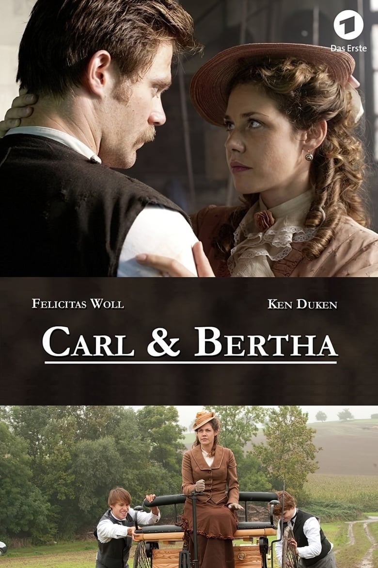 plakát Film Carl a Bertha