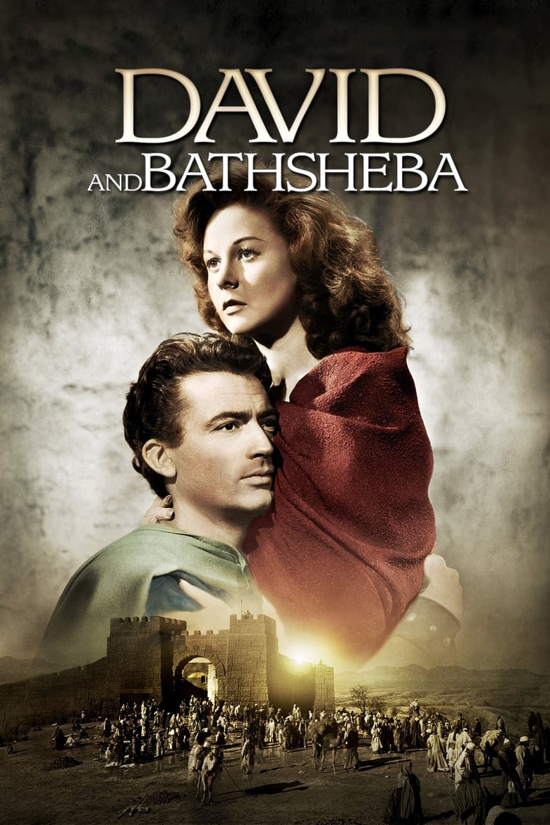 plakát Film David a Batšeba